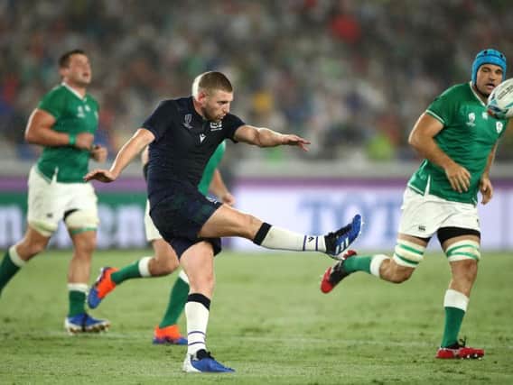Scotland stand-off Finn Russell is confident Scotland can bounce back against Samoa. Picture: Getty Images