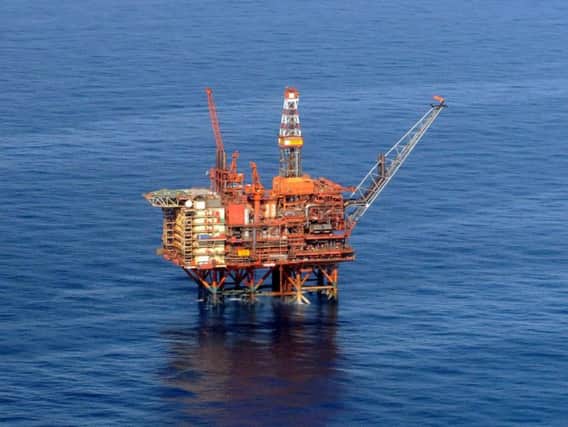 The earthquake was reported by North Sea oil workers