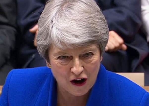 Theresa May, who, as Conservative Home Secretary, introduced the Hostile Environment Policy with remarks including: "The aim is to create, here in Britain, a really hostile environment for illegal immigrants." PIC: House of Commons/PA Wire