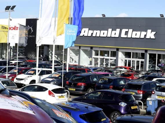 Arnold Clark represents some 27 different manufacturers across its dealerships. Picture: Lisa Ferguson