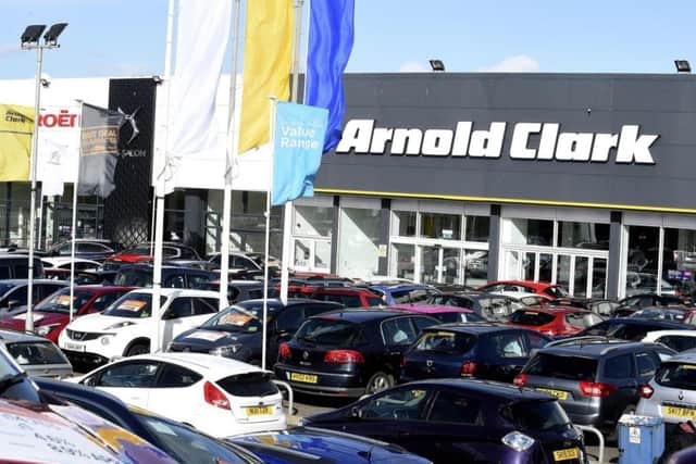 Arnold Clark represents some 27 different manufacturers across its dealerships. Picture: Lisa Ferguson