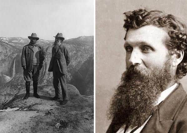 John Muir helped federalise Americas national parks on a camping trip with President Roosevelt and yet he was relatively unknown in his native Scotland until the 1970s.