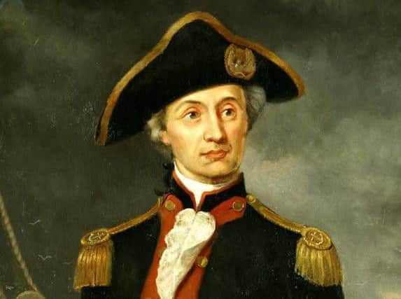 John Paul Jones, dubbed the father of the US Navy, was born in Arbigland on 6 July 1747. At 13 he entered the service of the British Merchant Marine but went on to become a naval hero in the American Revolutionary War.