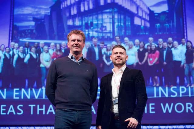 From left: Marshall Dallas and Dean Matheson of the EICC. Picture: contributed.