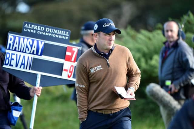 Richie Ramsay is the leading Scot after the first round of the Alfred Dunhill Links Championship. Picture: Mark Runnacles/Getty Images