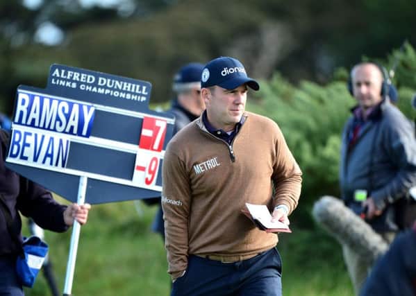 Richie Ramsay is the leading Scot after the first round of the Alfred Dunhill Links Championship. Picture: Mark Runnacles/Getty Images