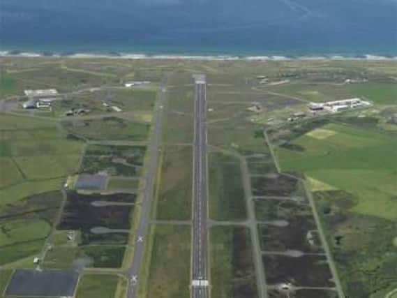 Machrihanish's runway is the longest of the spaceport contenders. Picture: Discover Space