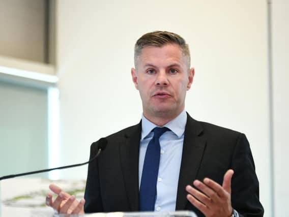 Economy secretary Derek Mackay