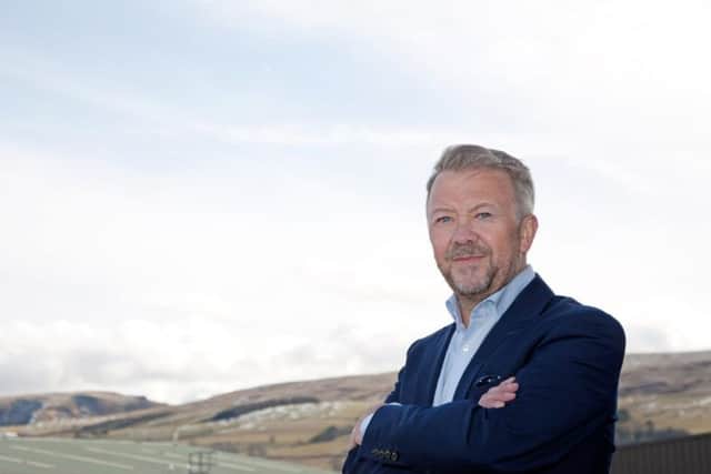 Les Montgomery is chief executive of Highland Spring, whose annual sales now exceed 300 millionlitres. Picture: contributed.