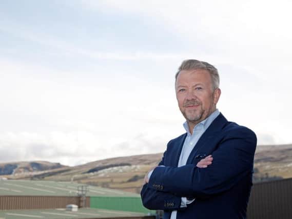 Les Montgomery is chief executive of Highland Spring, whose annual sales now exceed 300 millionlitres. Picture: contributed.