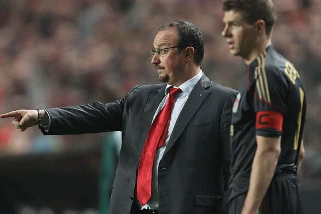 Rafa Benitez has high hopes for Steven Gerrard. Picture: Getty