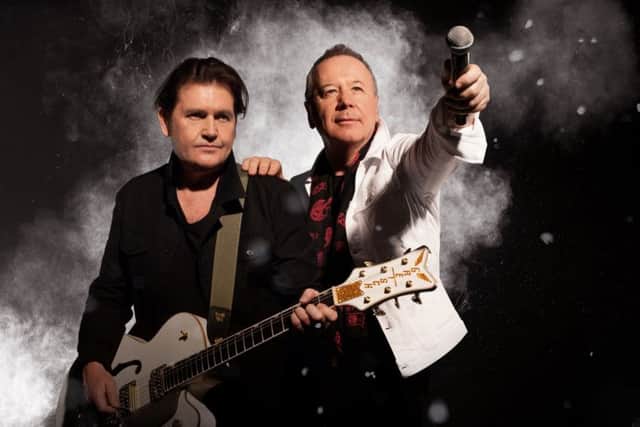 Simple Minds' Charlie Burchill and Jim Kerr.