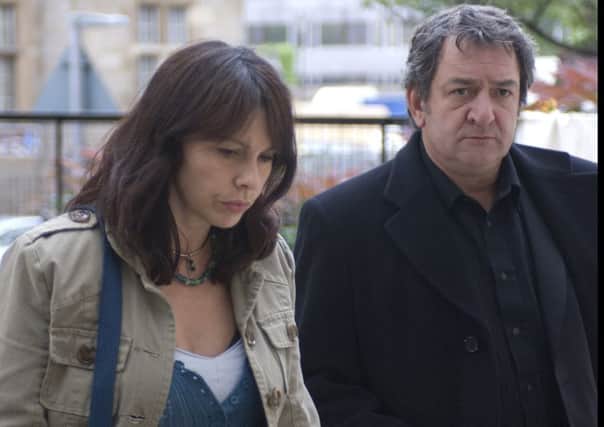 Actor Ken Stott, seen with co-star Julie Graham, reckons the character he plays, Rebus, would be an indyreffer, while author Ian Rankin says the fictional detective backs the Union (Graeme Hunter/ITV)