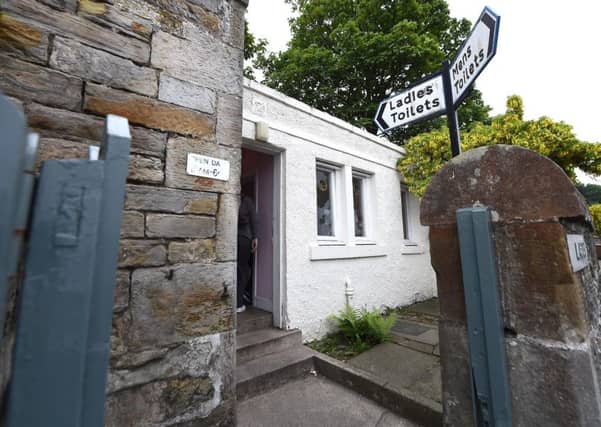 Hawes Pier Public toilets in South Queensferry (Picture: Lisa Ferguson)