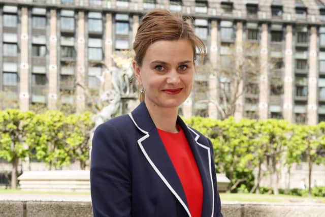 Murdered MP Jo Cox. This week Mr Johnson provoked outrage for suggesting the best way to honour her memory was to 'get Brexit done'. Photo: Yui Mok/PA Wire