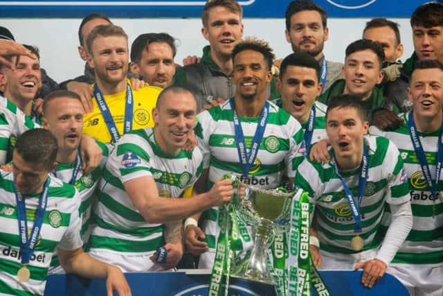 Celtic won the Betfred Cup last season. Picture: SNS
