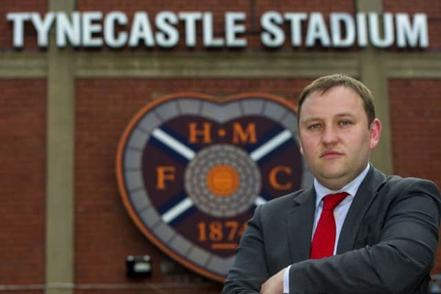 Ian Murray MP says writing a book on Hearts' revival has been a distraction from the 'chaos' at Westminster. Picture: Alan Harvey/SNS