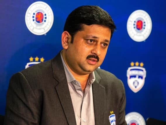 Mandar Tamhane, chief executive of Bengaluru FC, who have formed a new partnership with Rangers. Picture: Bruce White/SNS