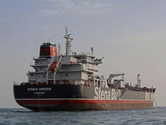 The British-flagged Stena Impero has been released
