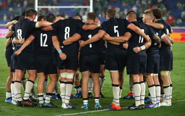 The Scotland players are eager to move on from the defeat by Ireland. Picture: Cameron Spencer/Getty Images