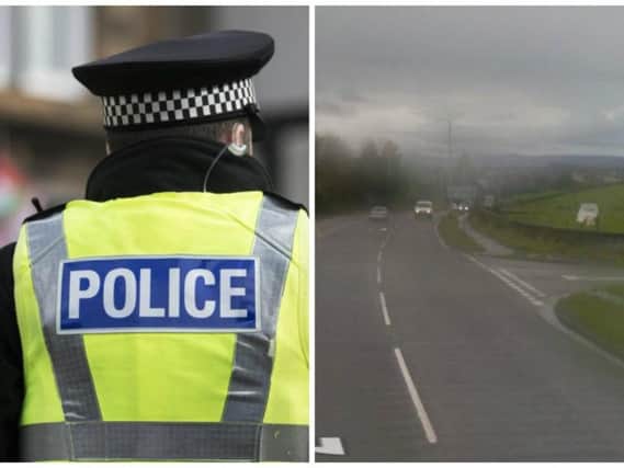 The collision happened on the A872 Stirling to Dennyloanhead Road.