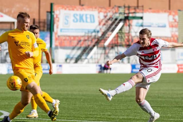 Blair Alston equalised against Livingston.