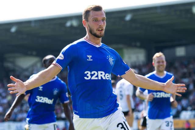 Borna Barisic is performing well for Rangers. Picture: Craig Foy/SNS