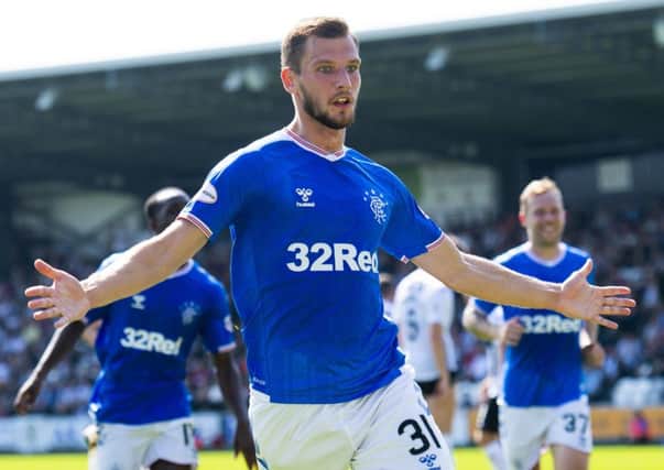 Borna Barisic is performing well for Rangers. Picture: Craig Foy/SNS