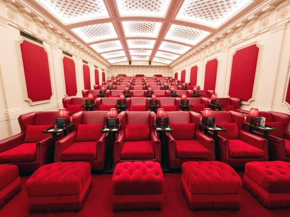 The Scotsman hotel on Edinburgh's North Bridge now features its own cinema, the Scotsman Picturehouse. Picture: Ian Georgeson