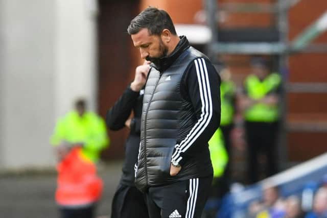 Derek McInnes is favourite in the Scottish Premiership sack race. Picture: SNS