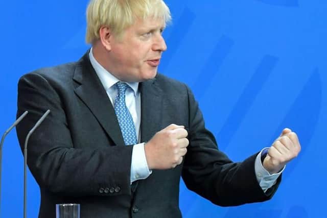 Boris Johnson is confident public anger over any delay to Brexit will sweep him to power at a future general election