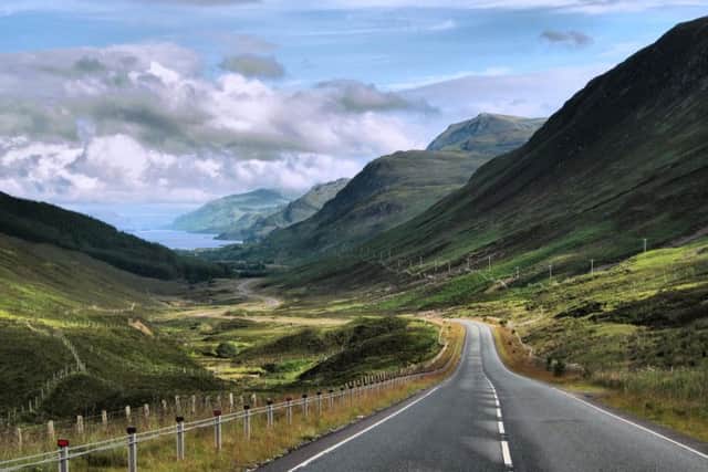 Glen Docherty on the North Coast 500 route in Wester Ross