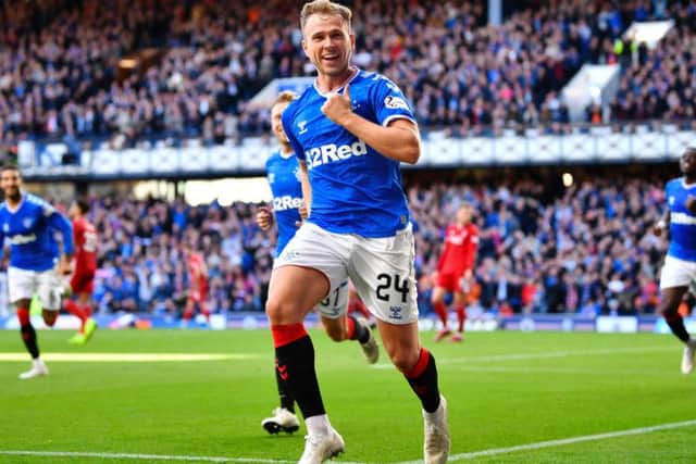 Rangers attacker Greg Stewart.