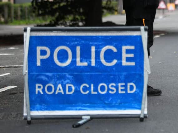 One lane on Govan Road has been shut following the incident