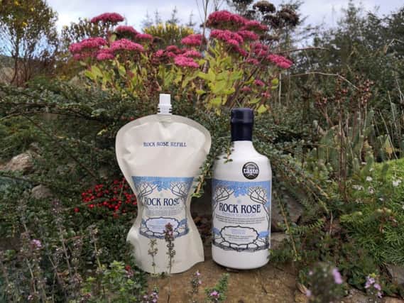 Caithness-based Rock Rose Distillers has launched new refill pouches for its hand-crafted gin that can be sent free through the post for recycling