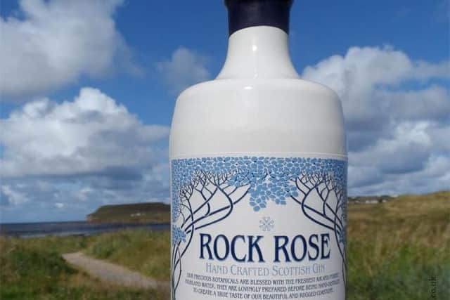 Rock Rose gin comes in distinctive ceramic bottles, which people are often reluctant to throw away