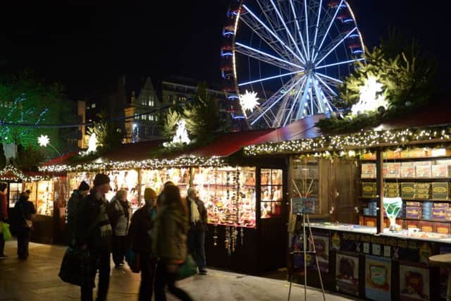 Edinburgh's winter festival attracts tourists from far and wide to the city centre (Picture: Phil Wilkinson)
