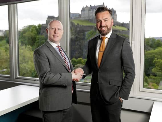 AM Bid's Andrew Morrison (left) and David Gray. Picture: Contributed