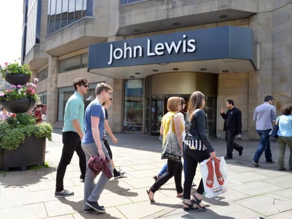 John Lewis has three Scottish department stores, in Aberdeen, Edinburgh (above) and Glasgow. Picture: Jon Savage