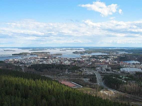 The town of Kuopio in Finland where the attack has happened