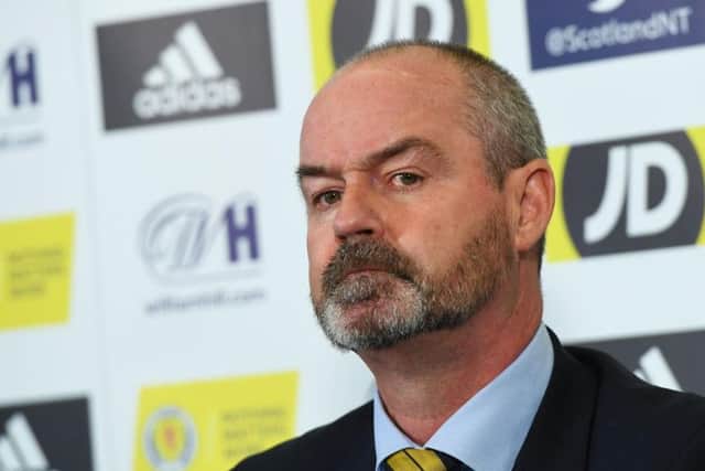 Steve Clarke announces his latest Scotland squad at Hampden