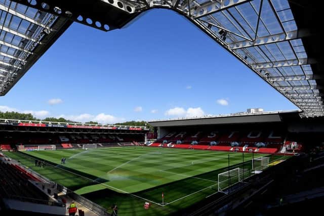 A general view of Bristol City's Ashton Gate stadium