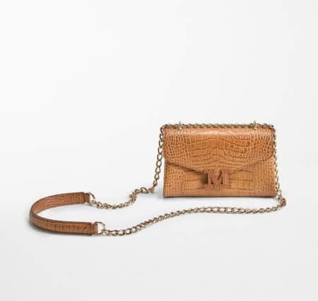 Crocodile-print leather bag GBP 650, Max Mara AW19 Campaign