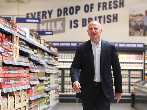 Tesco boss Dave Lewis has announced his departure. Picture: Daniel Leal-Olivas/Getty