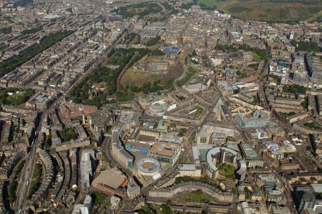 Revenue generated per available room, which is key industry measure, has come under pressure in Edinburgh, above. Picture: Contributed