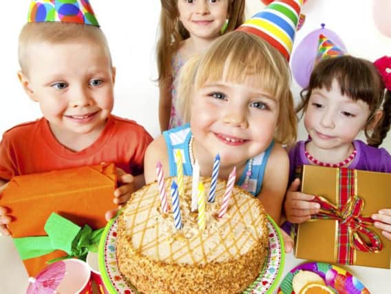 Parents are splashing out hundreds of pounds on parties.