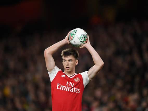 Kieran Tierney will feature for Arsenal tomorrow as he makes a phased return to regular playing