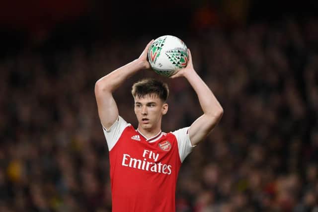 Kieran Tierney will feature for Arsenal tomorrow as he makes a phased return to regular playing