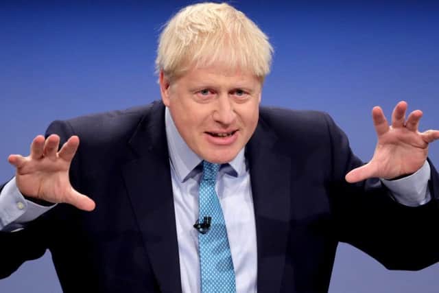 Boris Johnson is not as good a public speaker as some might have expected (Picture: Christopher Furlong/Getty Images)