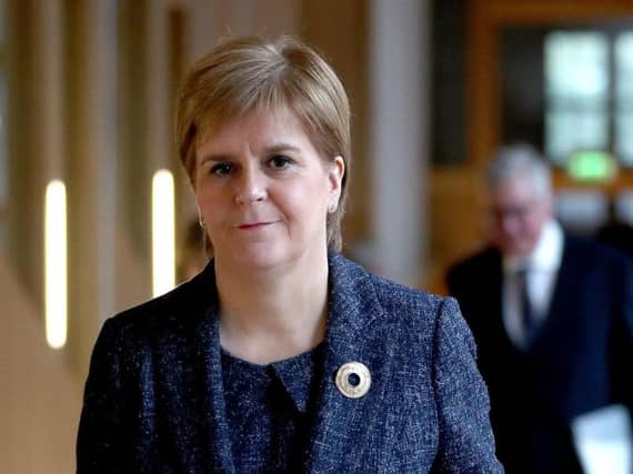 First Minister Nicola Sturgeon